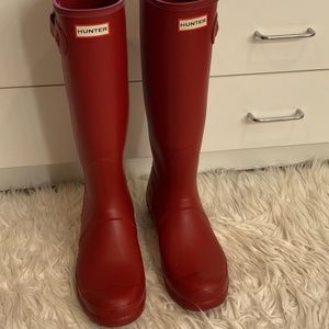 Hunter rain boots